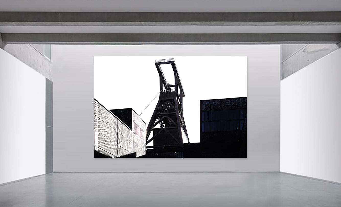 Fine Art Print | Dierk Osterloh - Zeche Zollverein - Hauptturm 02